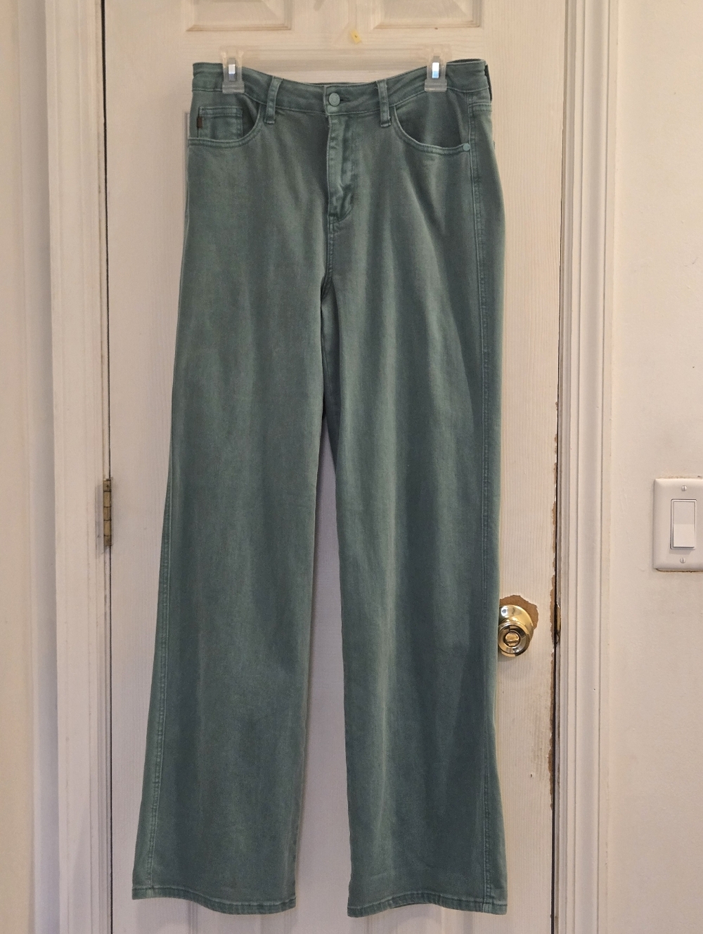 Judy Blue Flair Jeans In Green Sz 9/29